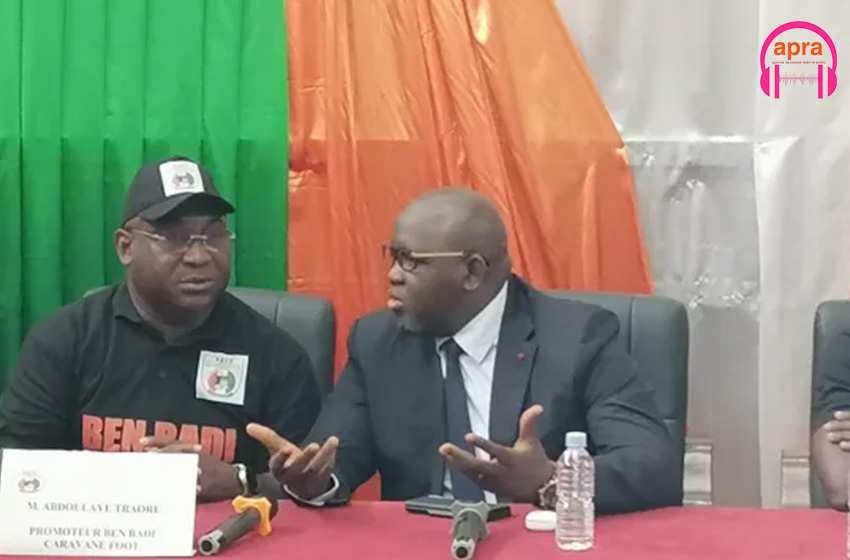 Lancement de la caravane du football