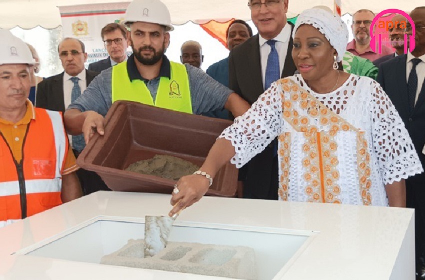Diplomatie Côte d’ivoire/ Maroc: pose de la première pierre de la nouvelle ambassade du Maroc.