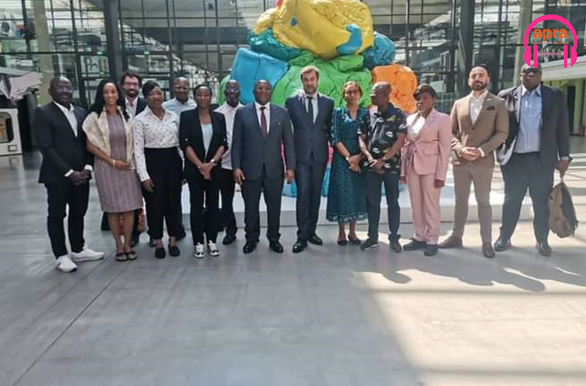 VIVATECH 2023 paris : le ministre Amadou Coulibaly fait une visite d’imprégnation a la station F