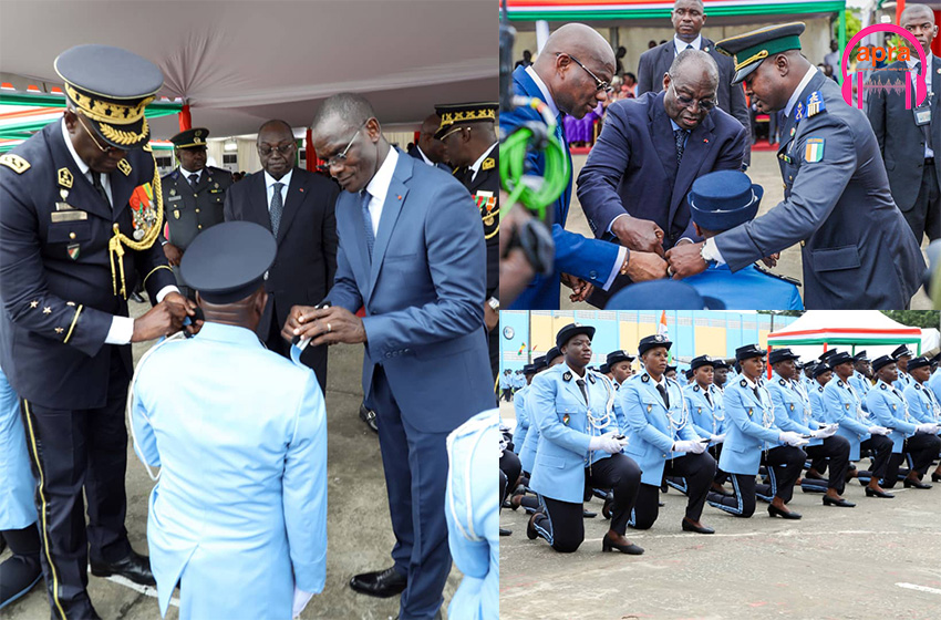 Police nationale : 467 élèves commissaires et officiers reçoivent leurs épaulettes