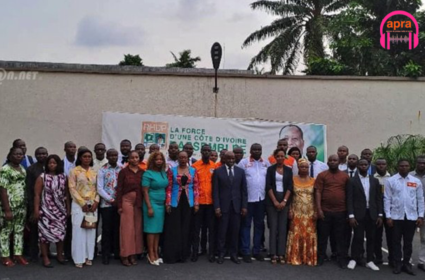 Présentation officielle du bureau exécutif national de l’UJ-RHDP.