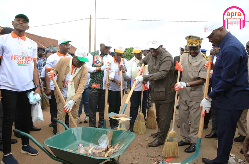 8ème édition de la SNP à Daloa : le ministre d’Etat, ministre de la Défense, Téné Birahima Ouattara, invite les populations au maintien d'un environnement sain et d’un cadre de vie agréable