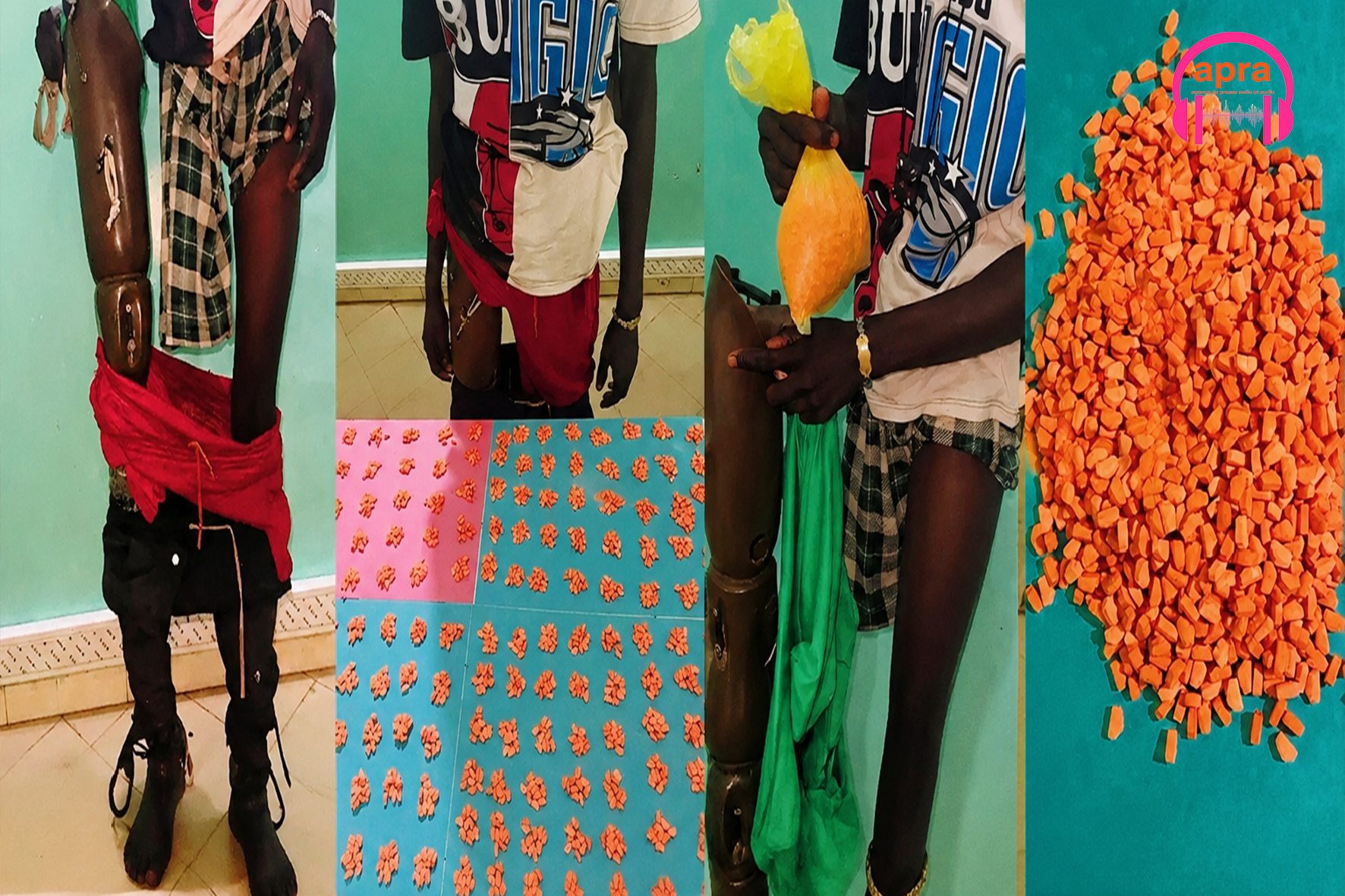 FAITS DIVERS / Sénégal : 1 590 pilules d’ecstasy cachées dans une prothèse de jambe, une interception qui surprend les Douanes à Karang.