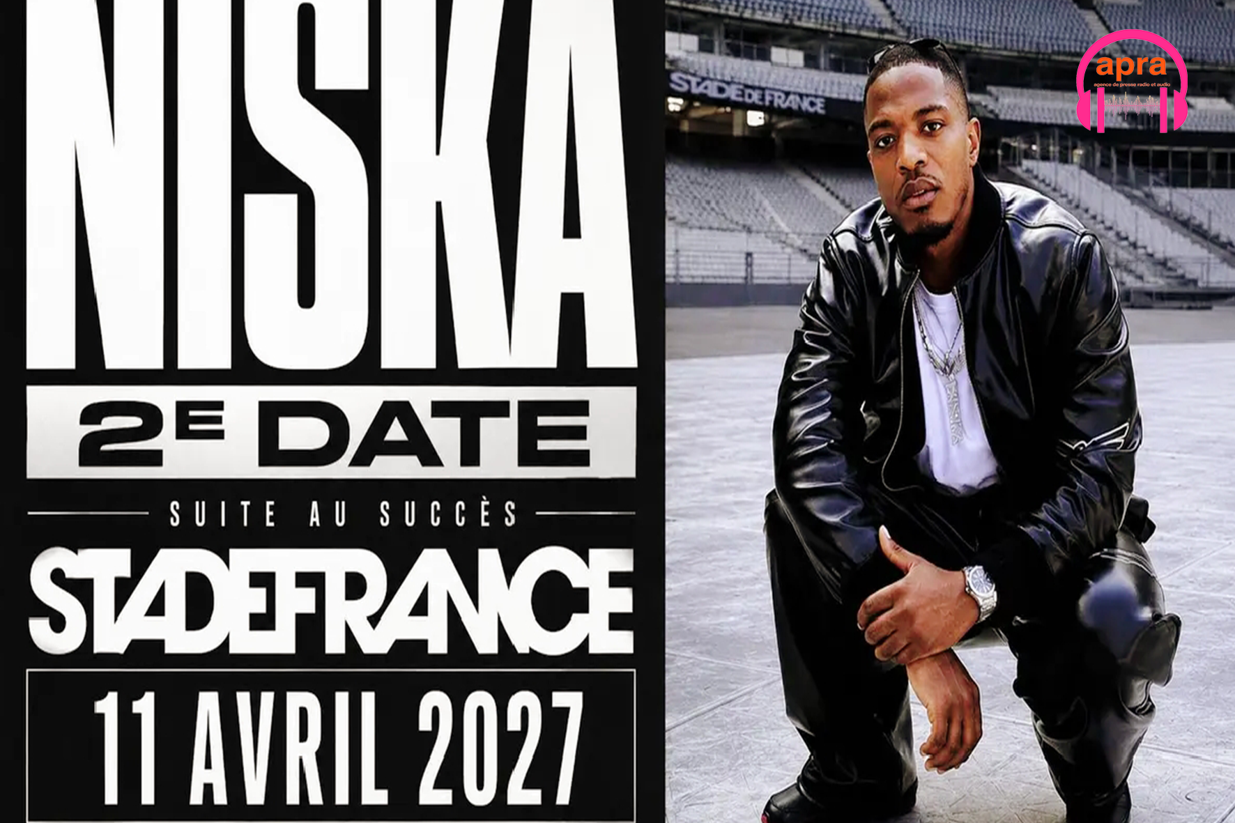 MUSIQUE / Niska affole le Stade de France : près de 80 000 billets écoulés en quelques heures, une deuxième date déjà historique.