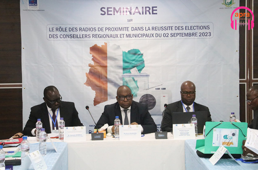 Séminaire : les acteurs de radios formés sur leurs rôles en période électorale