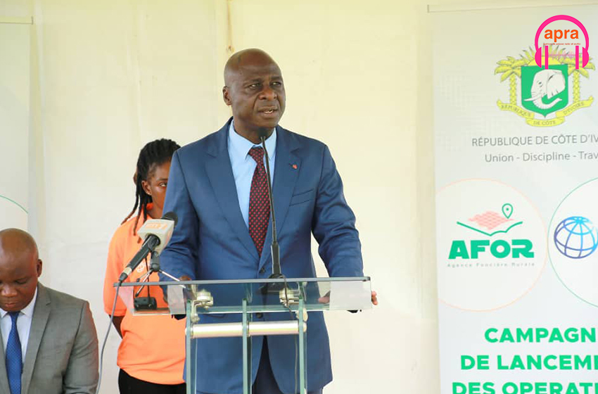 Sécurisation du foncier rural : L'AFOR lance le recrutement de 1 884 jeunes pour des opérations de terrain dans le Tonkpi