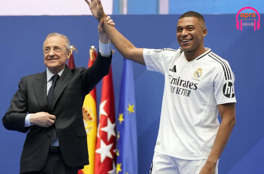 Football : Mbappé enfin présenté aux fans du Real Madrid!