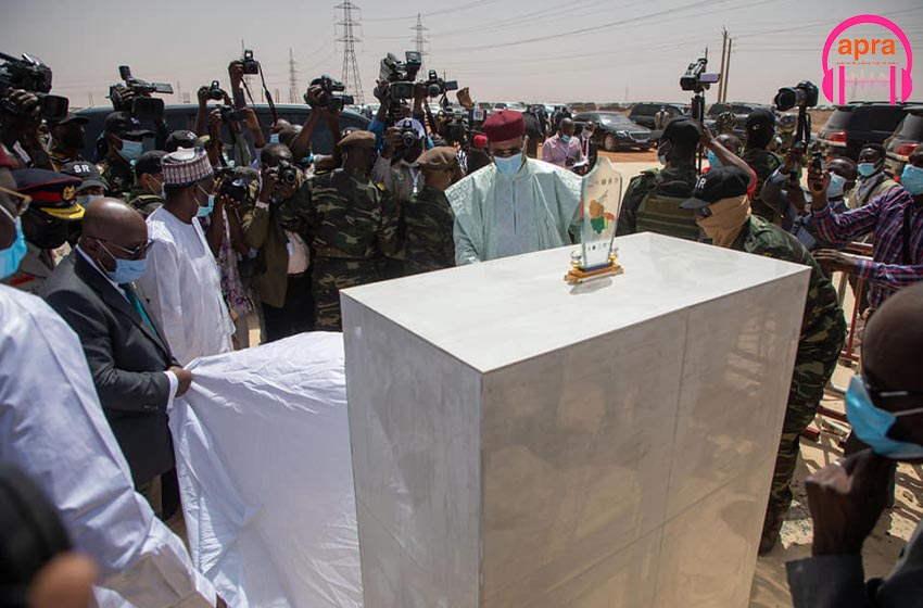 Lancement des travaux du Projet de la Dorsale Nord EEEAO - WAP au Niger.