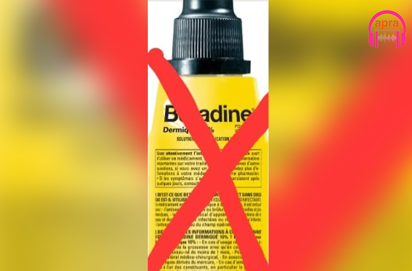 Sexualité : La Bétadine conseillée pour faire la toilette intime, le ministère de la santé fait une mise au point