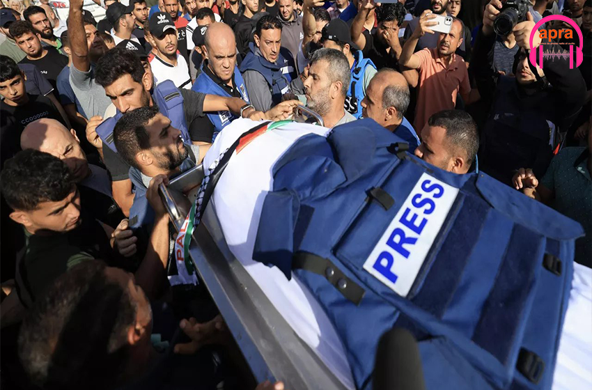 Média : 67 journalistes tués en un an selon le bilan annuel de RSF.