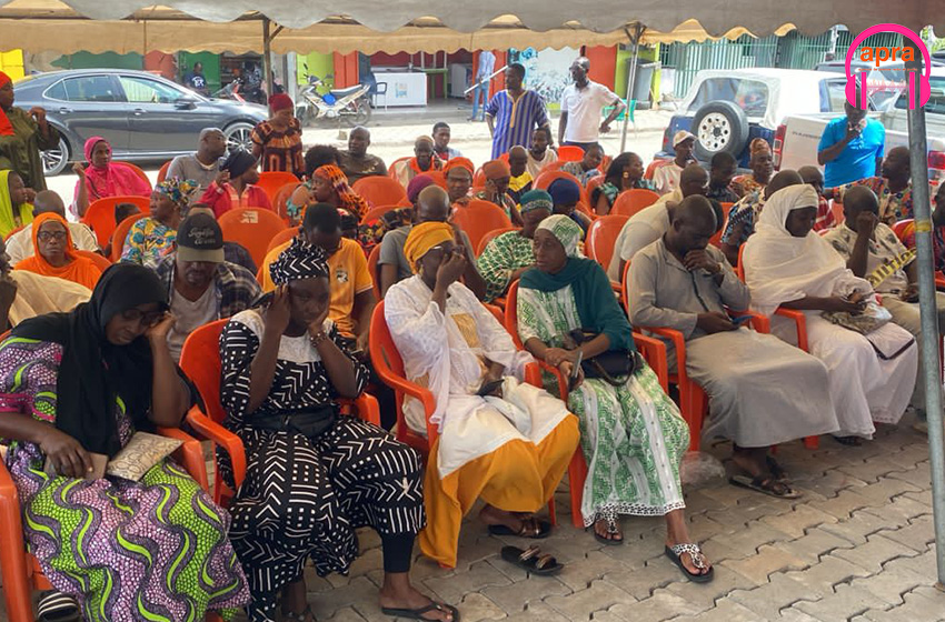 Ramadan : Les militants du RHDP reçoivent des dons