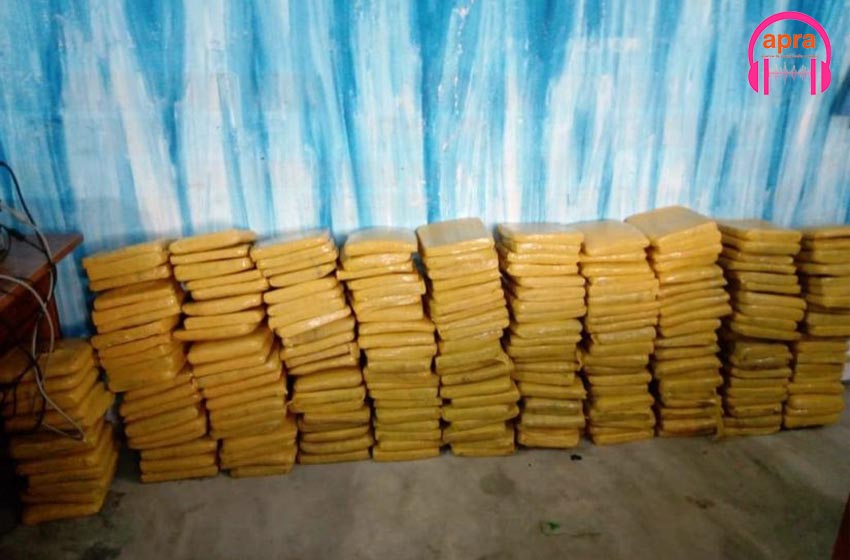 Bonoua, 57 blocs de cannabis et 6 présumés dealers interpellés.