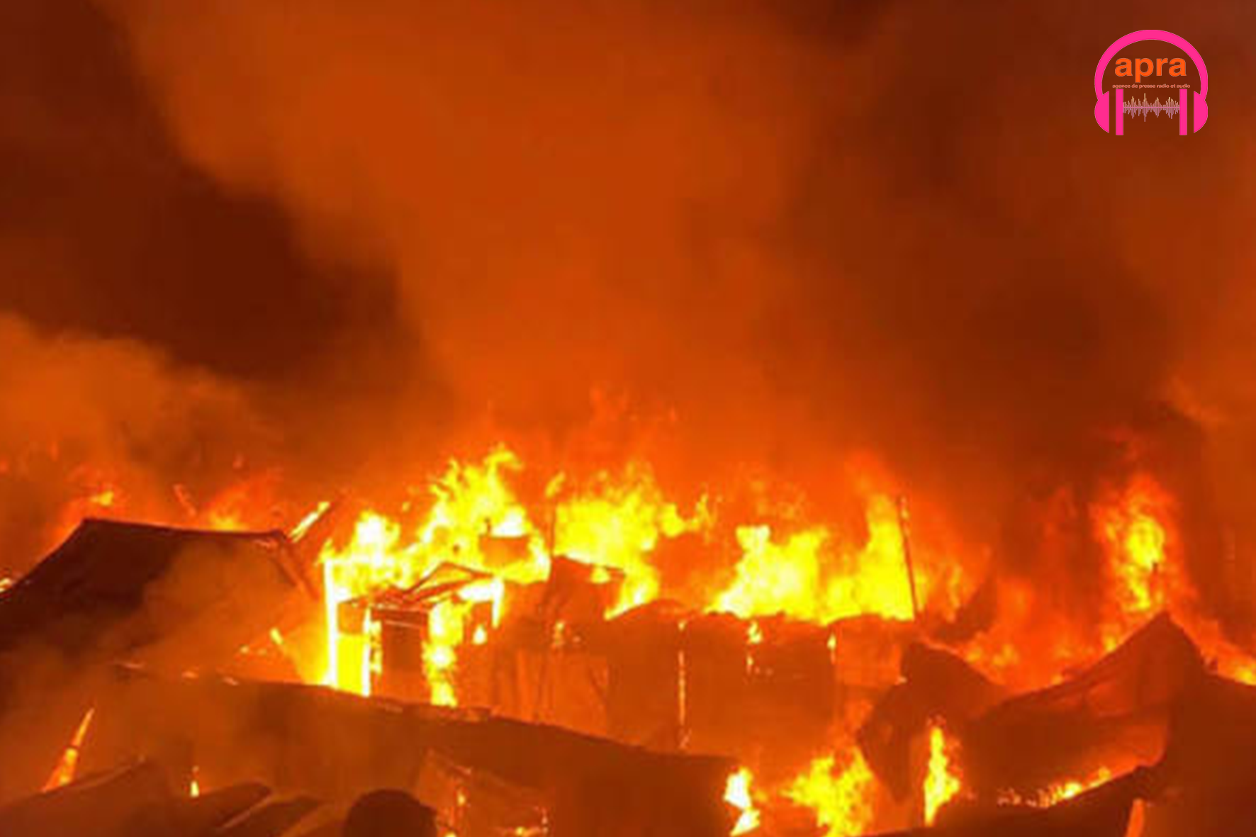 FAITS DIVERS / Bondoukou : nuit de feu au grand marché, commerçants ruinés et scènes de chaos.