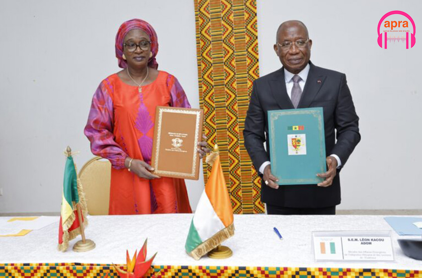 Diplomatie : la Côte d’Ivoire et le Sénégal ont signé 12 accords de coopération bilatérale