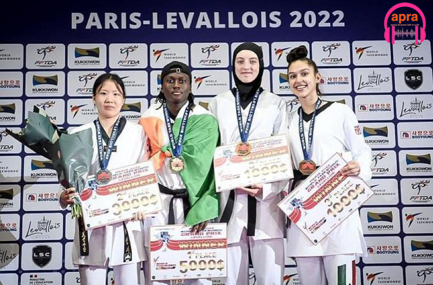 Taekwondo : Ruth Gbagbi en or en France.