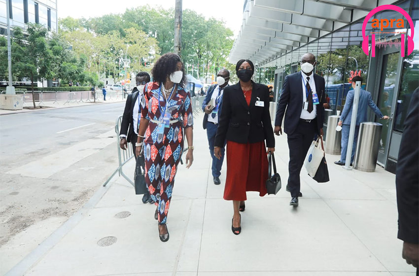 ONU : La Ministre D'Etat Kandia Camara au cœur des débats déterminant le monde.