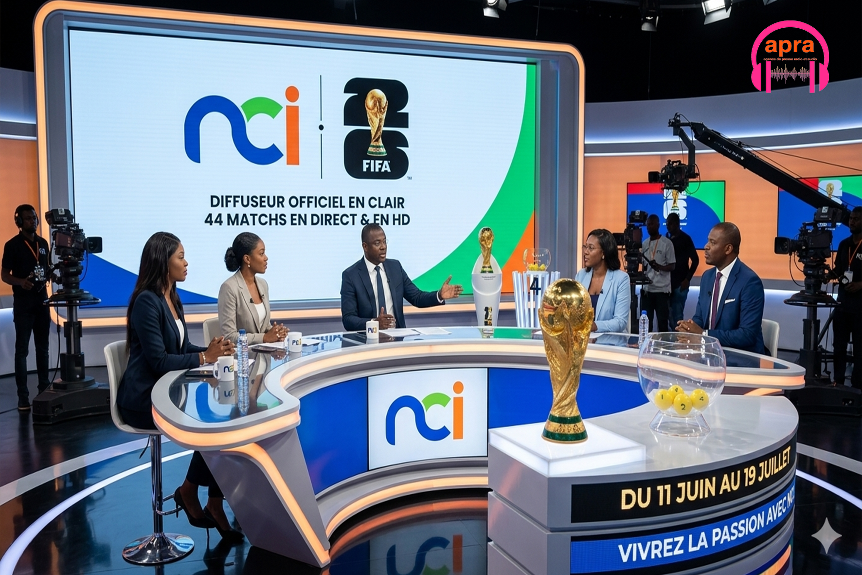 MÉDIAS / NCI s’offre la Coupe du Monde 2026 : la Côte d’Ivoire en première ligne du spectacle planétaire !