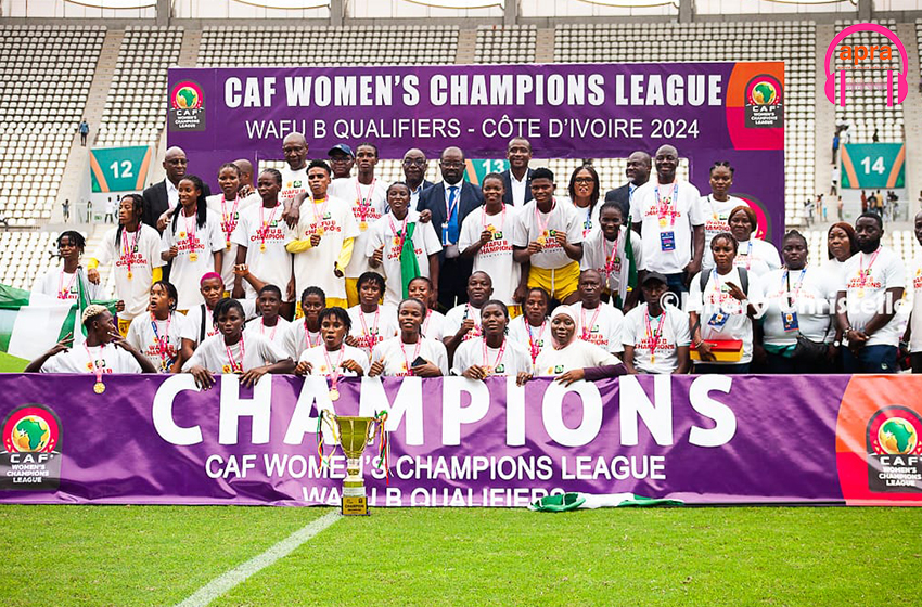 Sport/ Football féminin : Edo Queens du Nigeria, champions du tournoi l'UFOA-B 2024