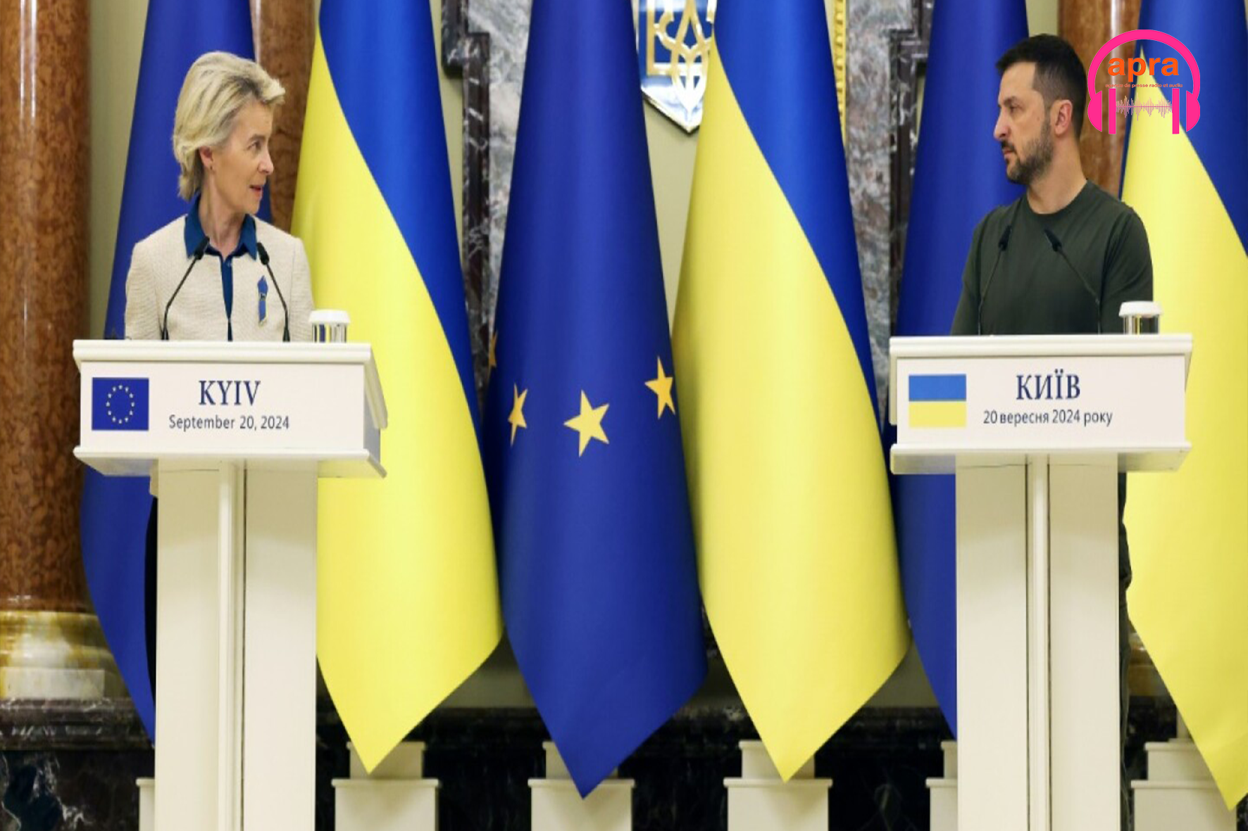 Ukraine : À Kyiv, Ursula von der Leyen scelle l’engagement européen pour une quatrième année.