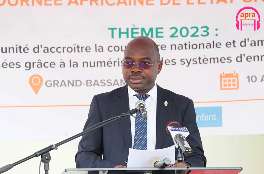 État civil : 69 centres d’état civil et 269 centres de sante ivoiriens dotes du logiciel CITYWEB, selon le dg de l’ONECI, Christian Kodia
