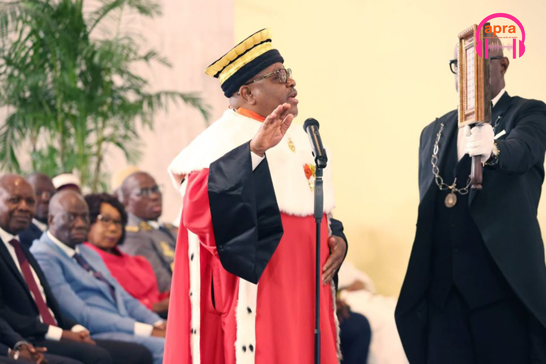 Institution : Ibrahime Coulibaly-Kuibiert prend officiellement la tête du Conseil d’État.