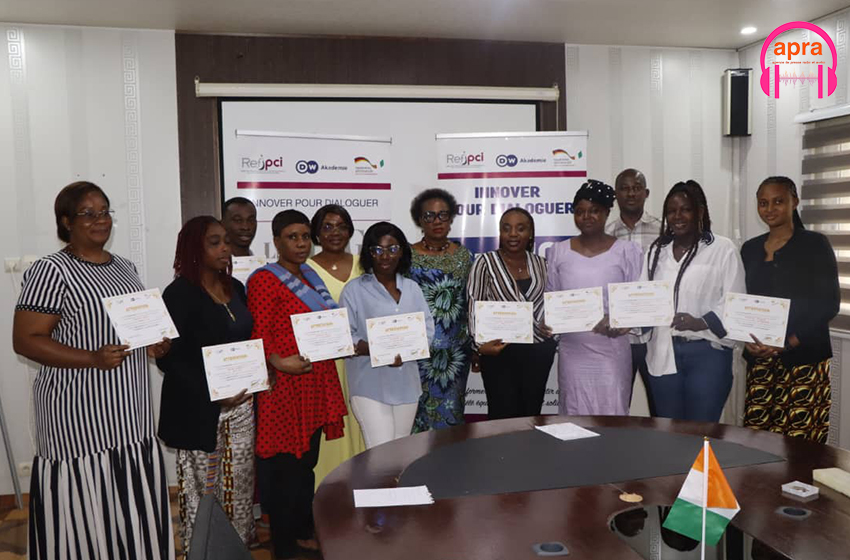 Média : le ReFJPCI a formé des animateurs et animatrices des radios de proximité, au débat public et radiophonique