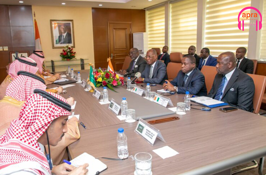 La Côte d’Ivoire et l’Arabie Saoudite œuvrent à un renforcement de la coopération économique