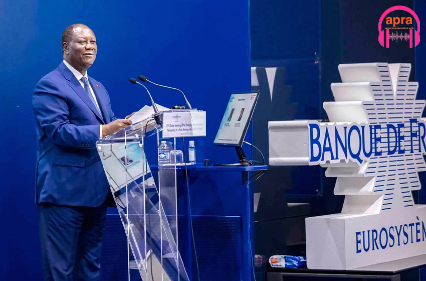 Le chef de l'ivoirien présent au 6è Forum des Marchés Emergents à Paris en France.