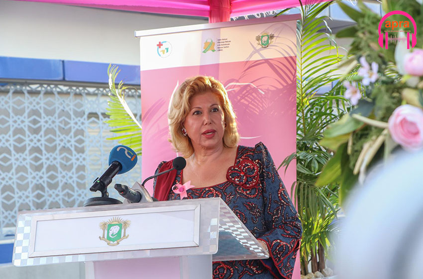 Santé : La campagne Octobre rose lancée par la première dame Dominique Ouattara.