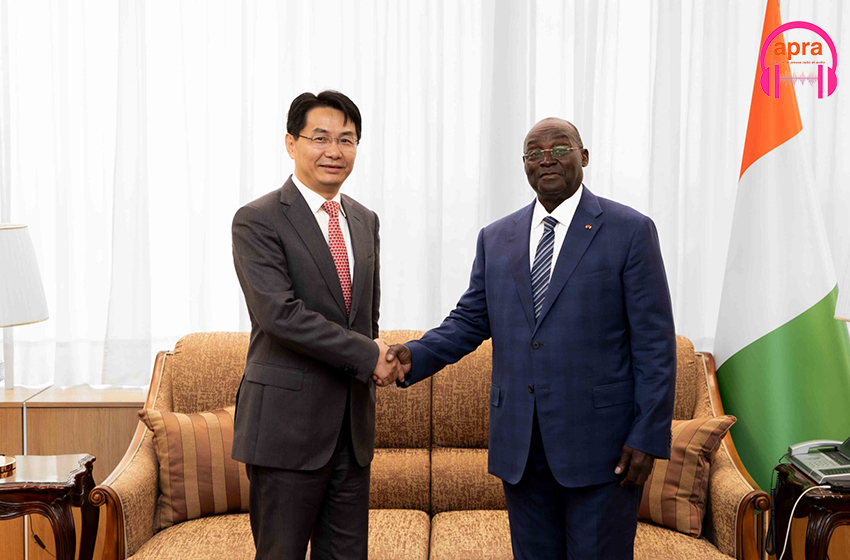 Diplomatie/Coopération Chine-CI : le Vice-président a échangé avec l’ambassadeur de la république populaire de Chine