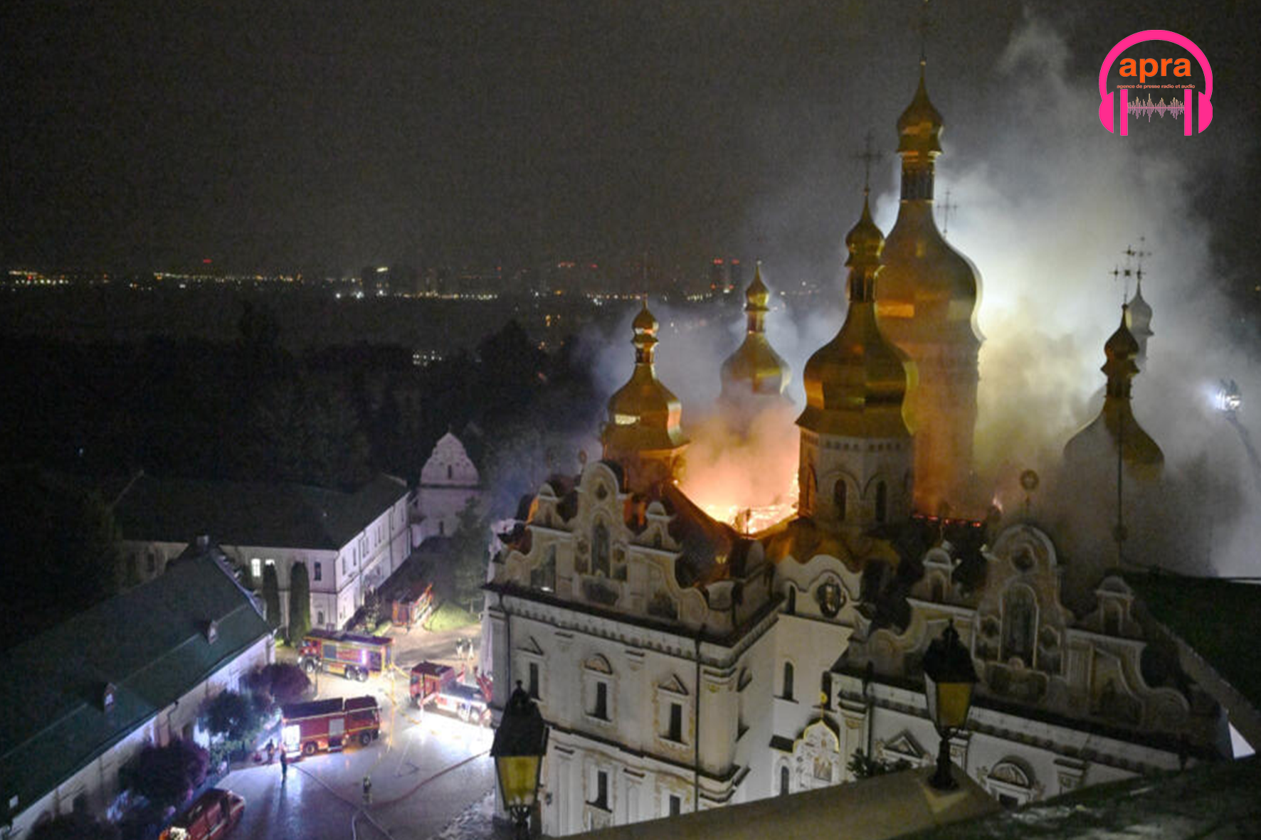 CULTURE / Ukraine : sous les bombes, un patrimoine millénaire part en fumée.