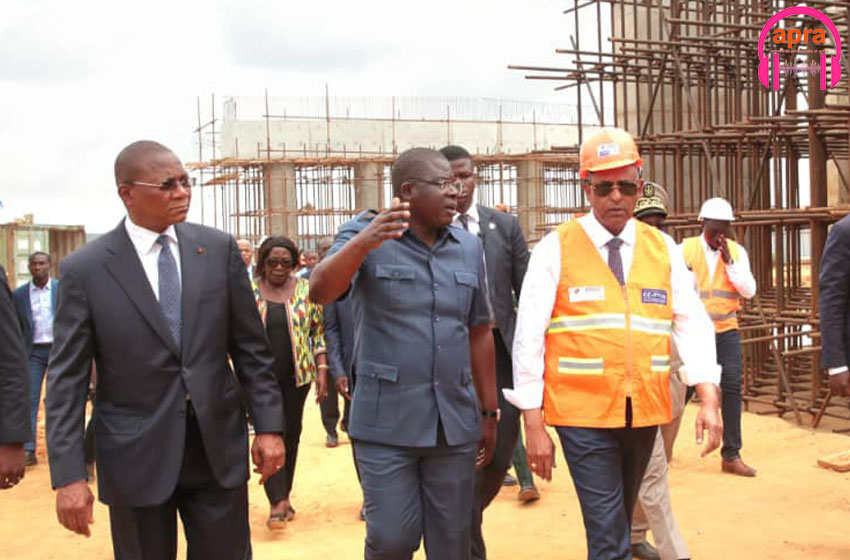 Infrastructures routières : Patrick Achi visite les grands chantiers d’Abidjan. 