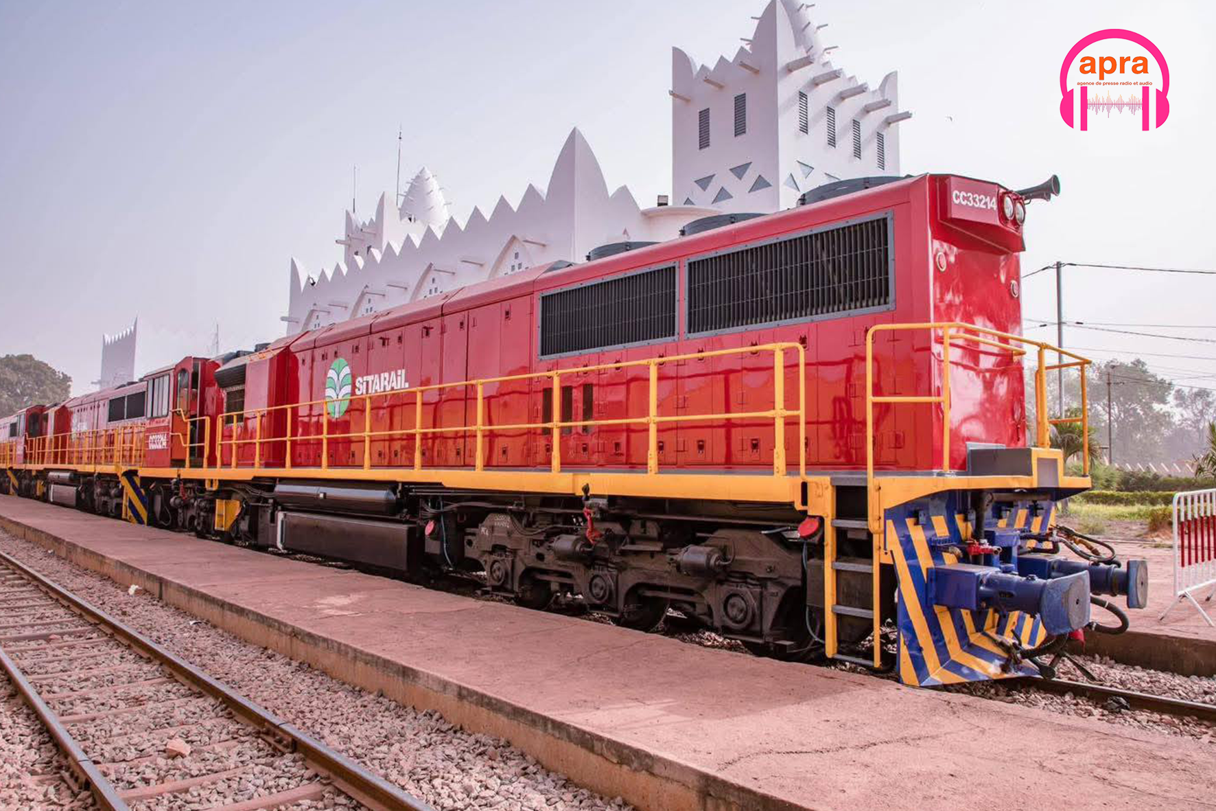 TRANSPORT FERROVIAIRE / Corridor Abidjan–Ouagadougou : 4 locomotives de nouvelle génération injectent plus de puissance sur la ligne SITARAIL.