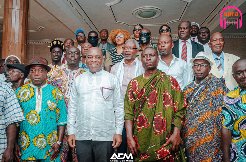 Présidentielle 2025 : À Bondoukou et Bongouanou, Ahoua Don Mello promet une Côte d’Ivoire forte et unie.