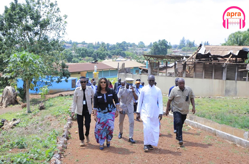 Tornade et inondation a Guiberoua et Lakota : la ministre Belmonde Dogo apporte le soutien et le réconfort du gouvernement aux populations sinistrées