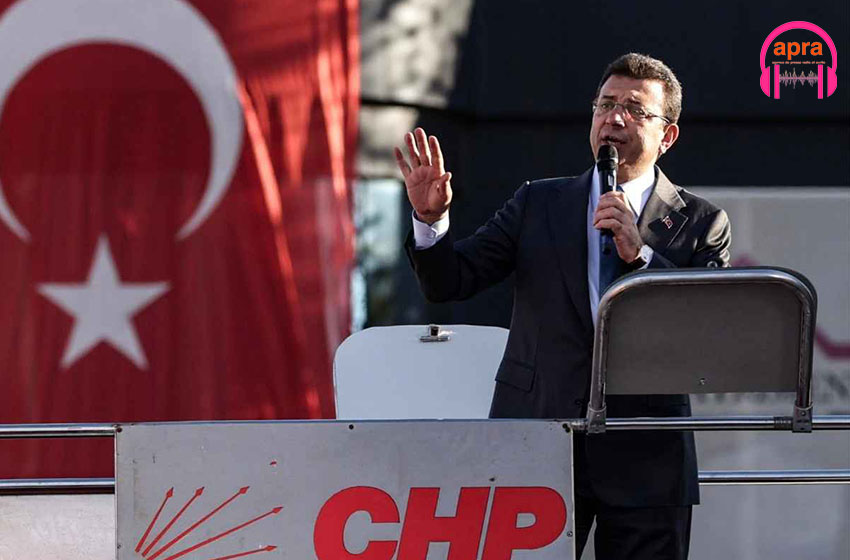 Actualité internationale : le maire incarcéré d’Istanbul, désigné candidat à la présidentielle de 2028 par son parti