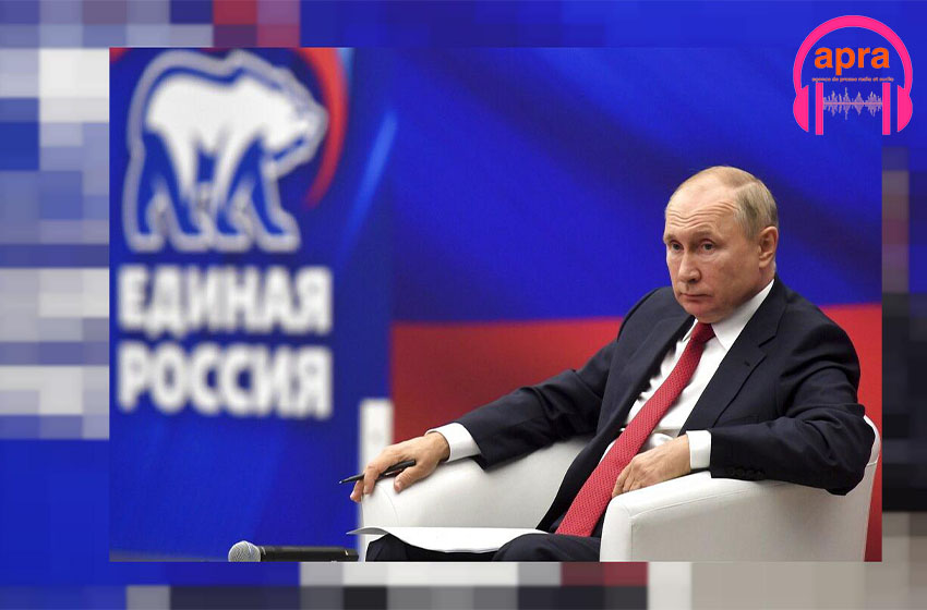 Russie: Législatives : Le Parti de Vladimir Poutine réclame la majorité des 2/3