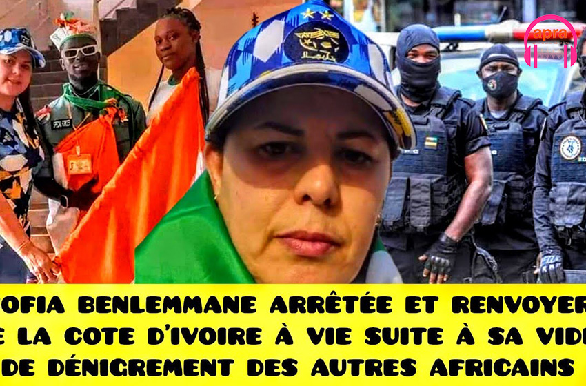Can 2023 en Côte d’Ivoire : la youtubeuse Sofia Benlemmane expulsée à vie