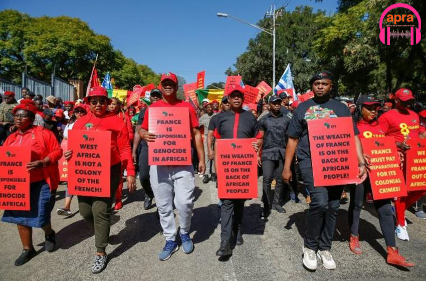 Afrique du Sud: Des manifestations contre la Politique extérieure de la France en Afrique.