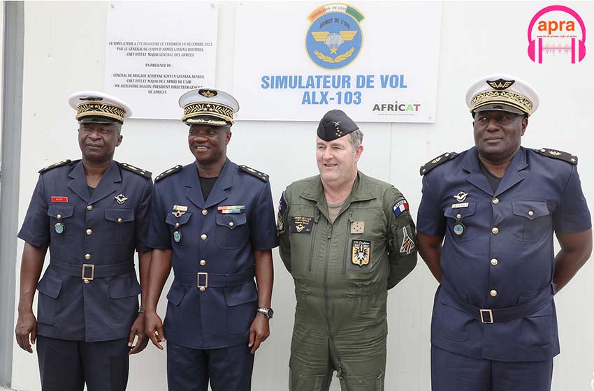 LA COTE D’IVOIRE ET LA FRANCE RENFORCENT LEUR PARTENARIAT AU NIVEAU DE L’ARMEE DE L’AIR.