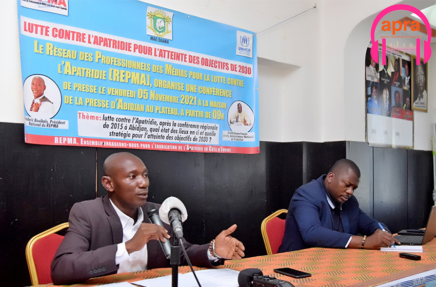 Apatridie : Le REPMA fait le point pour la Côte d’Ivoire.