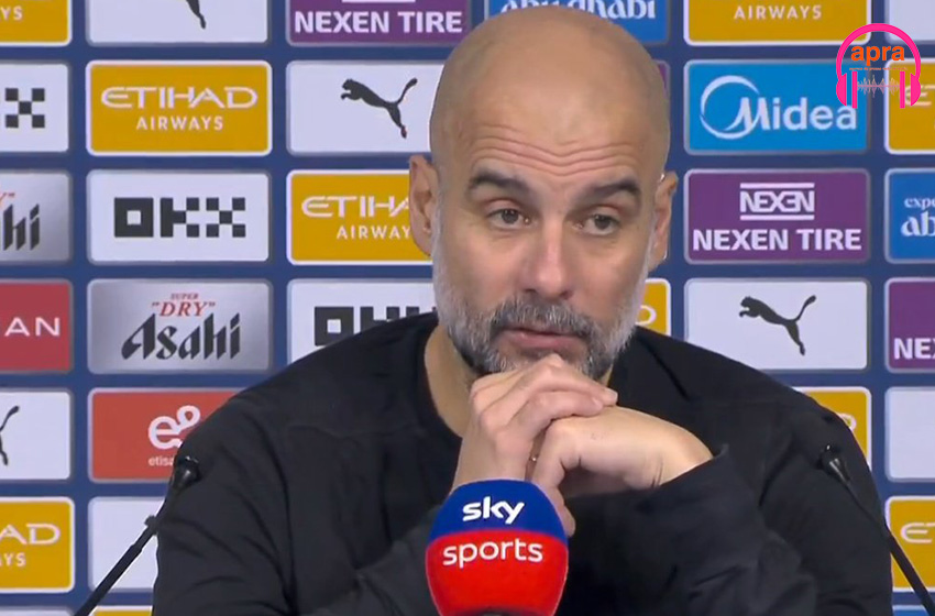  Football : Guardiola réagit vivement après la défaite de City face au Real en champion's League