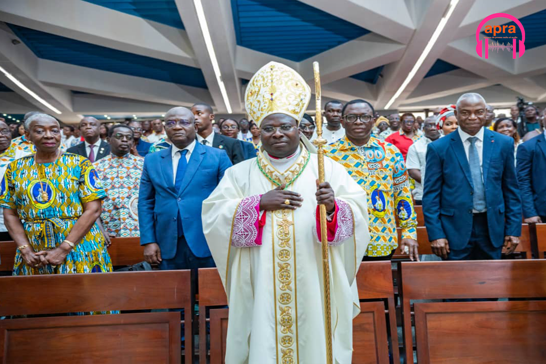 Religion : Monseigneur Jean Martial Arnaud Kouamé Aguia ordonné évêque auxiliaire du diocèse d’Abidjan.