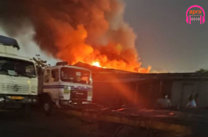 TOGO: le port autonome de Lomé victime d’incendie.