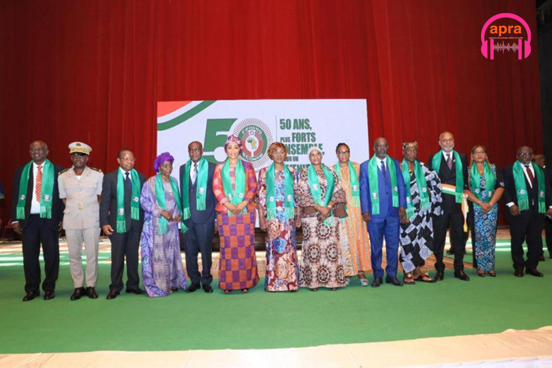 CULTURE / CEDEAO : Yamoussoukro lance en grande pompe le Jubilé d’or des 50 ans.