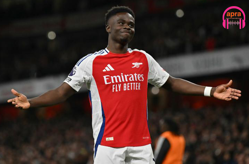 Sport/Football : De retour, Bukayo Saka offre la victoire à Arsenal