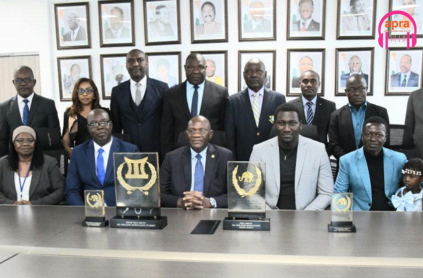 Médias : Faustin Ehouman et Thomas Gora Reçus par le ministre Silas Adjé Metch