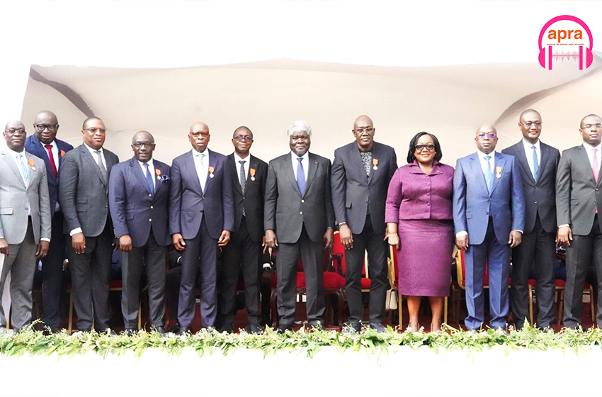 Organisation réussie de la CAN 2023 : 293 acteurs décorés par l'État de Côte d'Ivoire