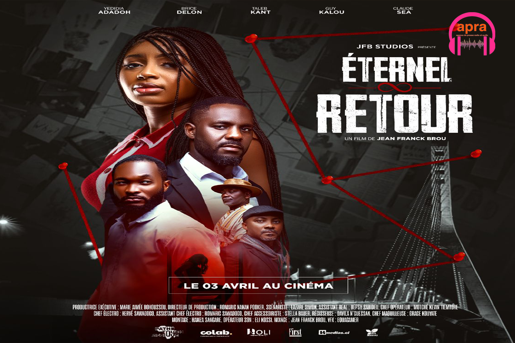 CINÉMA / “Éternel Retour” : le thriller ivoirien qui va électriser vos écrans ce printemps !