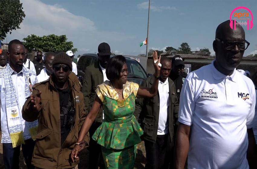Élection présidentielle 2025/ Simone Ehivet Gbagbo clôture sa campagne à Krindjabo par un appel à la réconciliation et à la souveraineté.